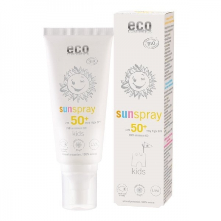Eco Cosmetics ECO Cosmetics Spray na słońce SPF 50+ Kids - dla dzieci 100 ml
